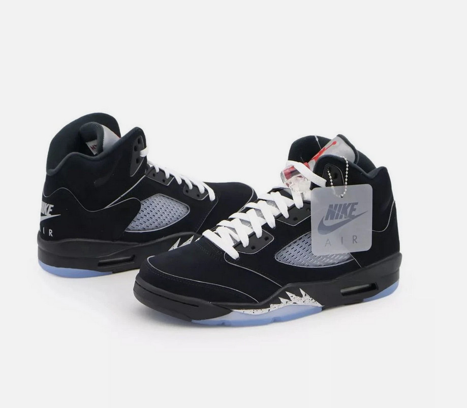 Air Jordan 5 Retro OG Black Metallic Reimagined High Top Men’s Basketball Shoes