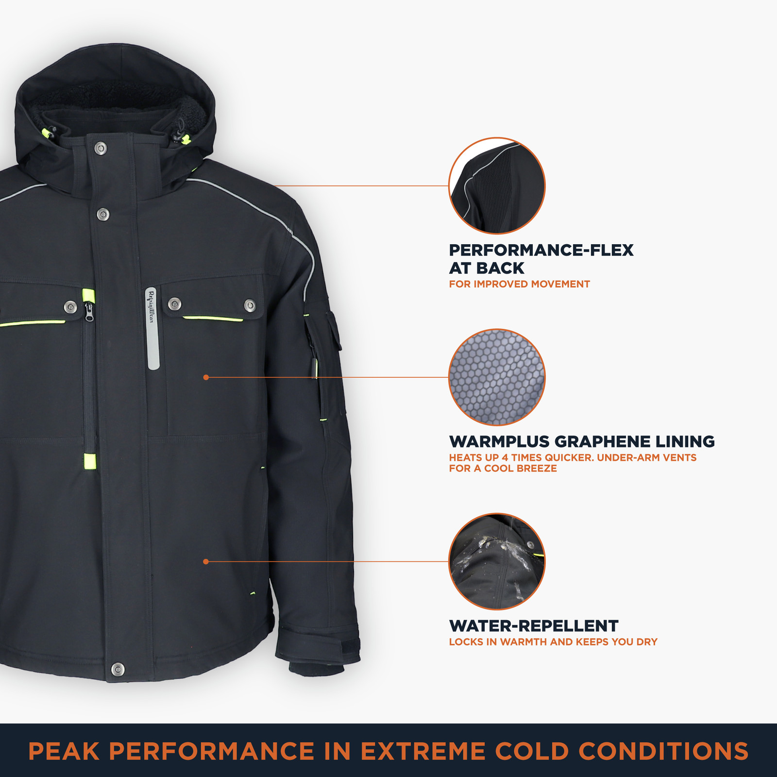 RefrigiWear Extreme Hooded Insulated Jacket