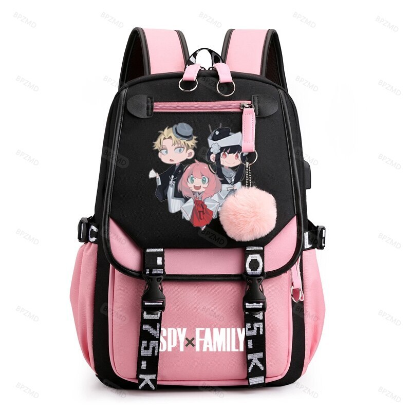 Spy/X/Family Backpack Rucksack Canvas Backpack Laptop Travel Bag unisex new