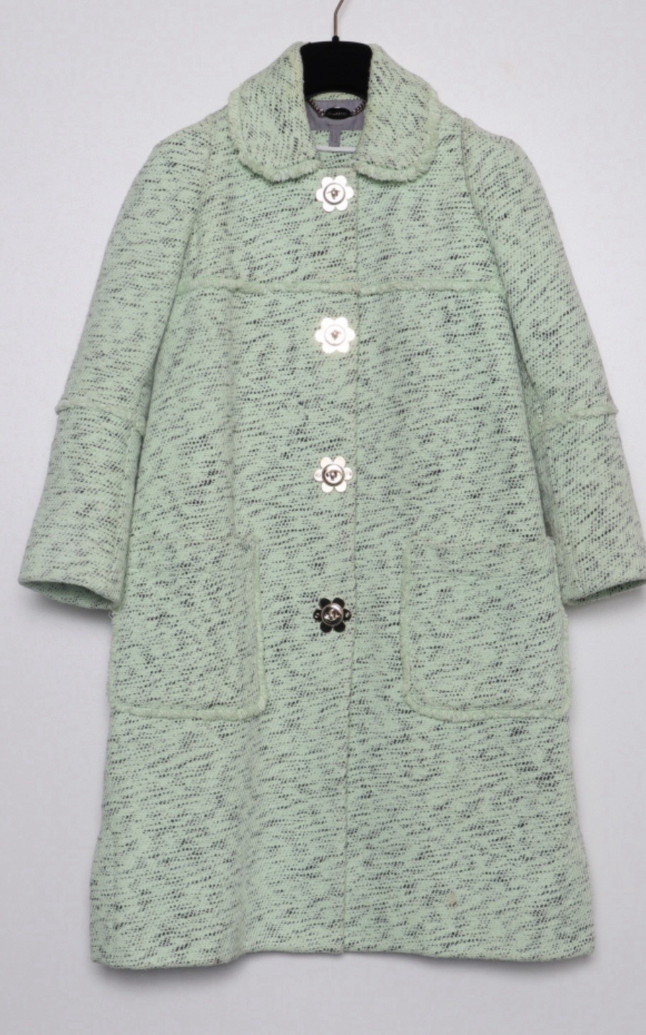 Mulberry Tweed Coat
