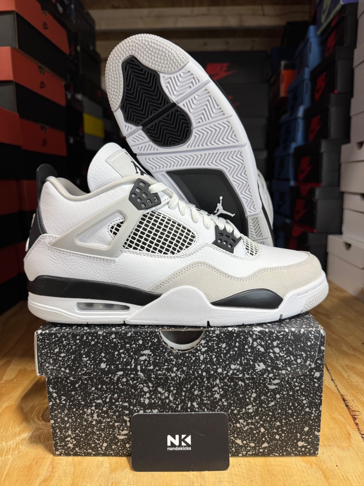Air Jordan 4 Retro ‘Military Black’ DH6927-111 BRAND NEW MENS SIZES AVAILABLE