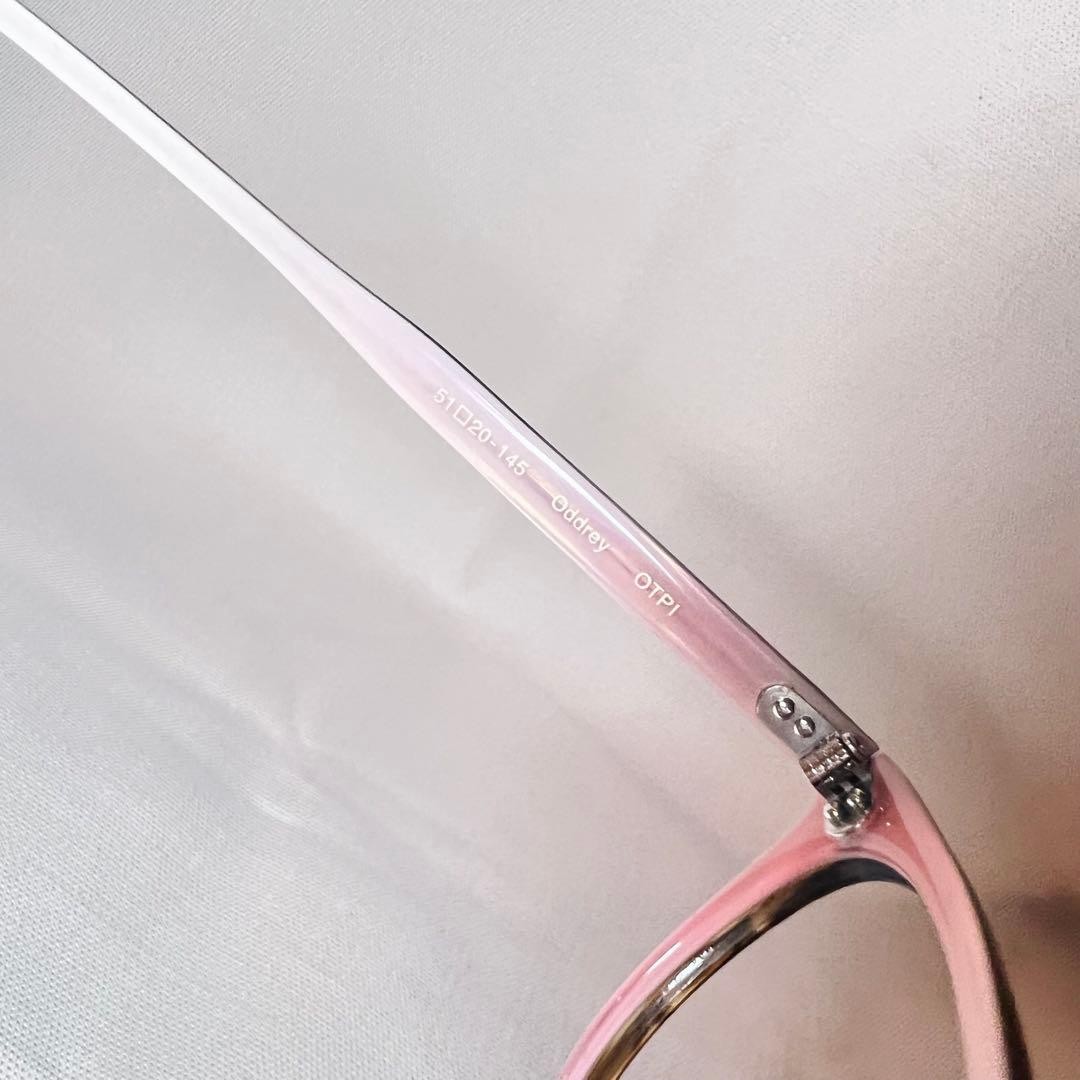 Oliver Peoples Glasses Oddrey Brown Pink 51-20-145