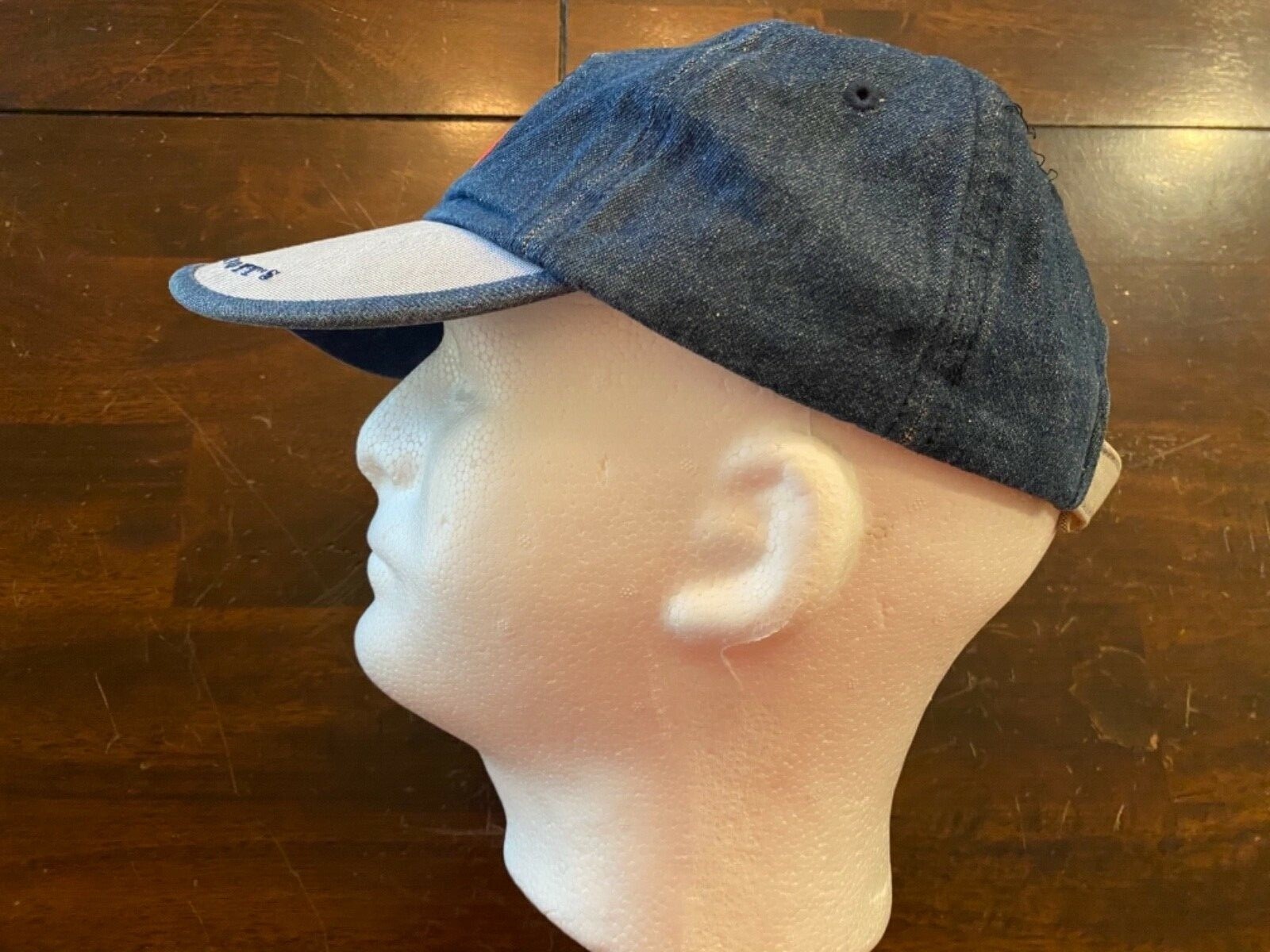 VINTAGE KNOTT’S CAMP SNOOPY EMBROIDERED HAT ( YOUTH OS ) CHAMBRAY PREOWNED