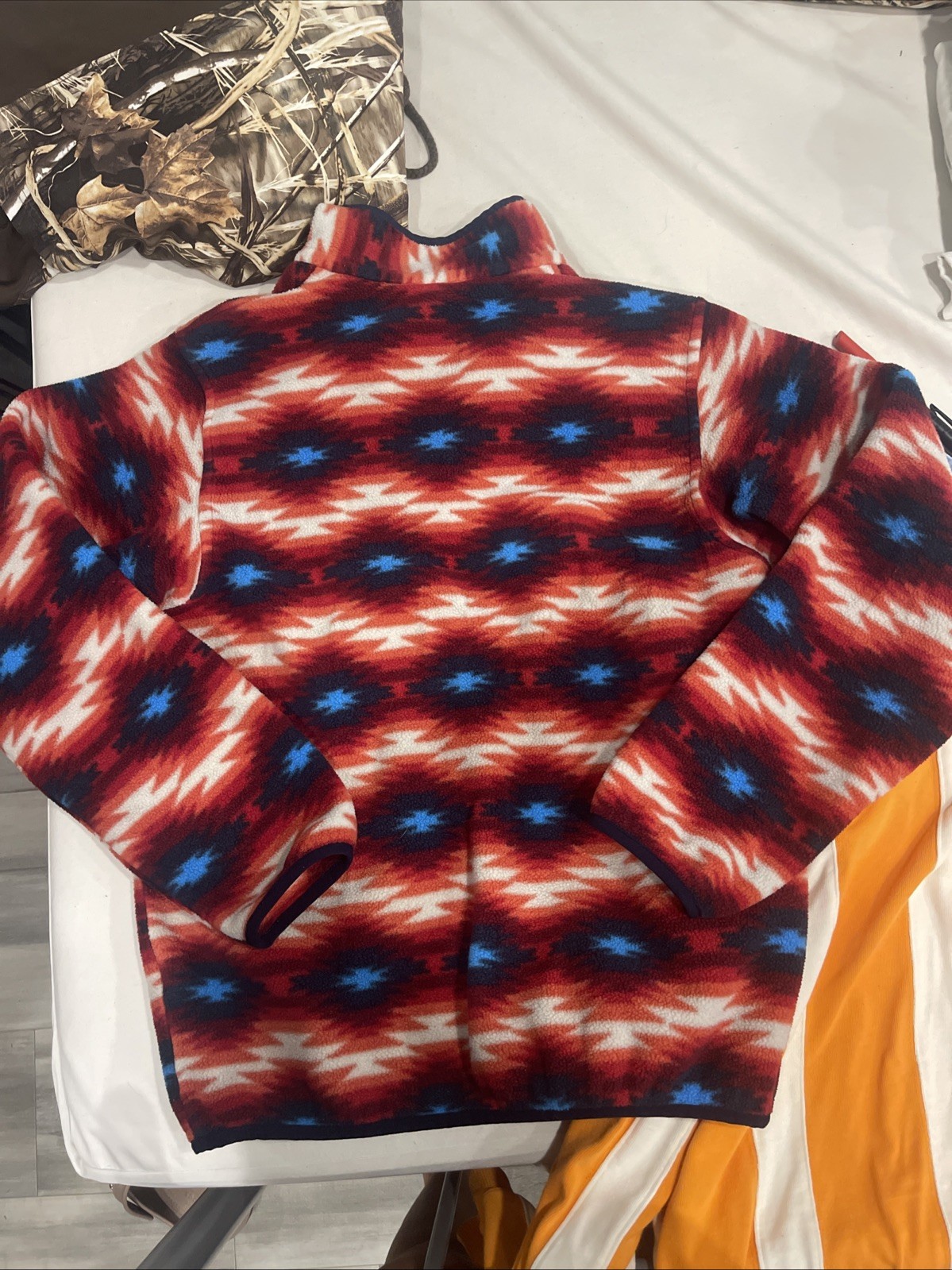 Patagonia Womens Synchilla Snap T Fleece Pullover Wild Desert Aztec Spring 2015