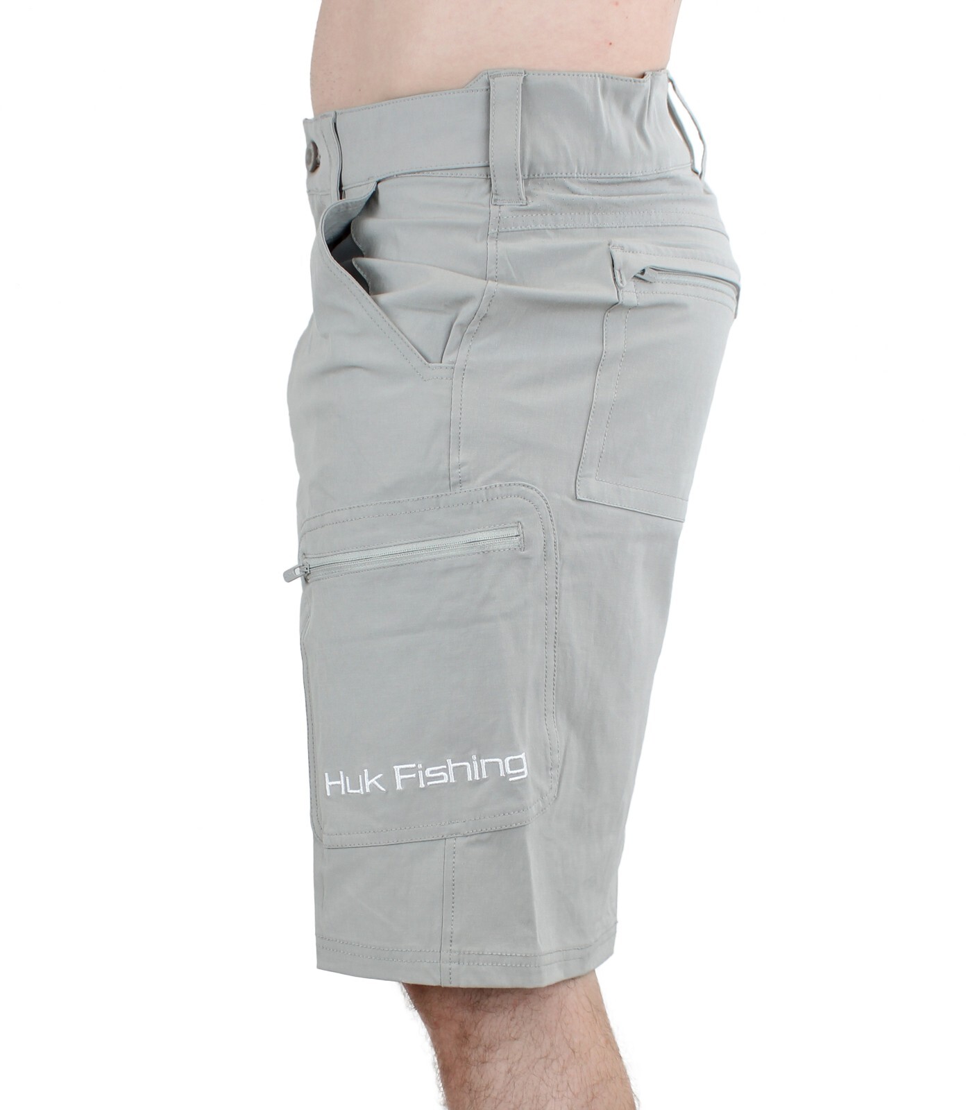 HUK Men’s Fishing Shorts Next Level 10.5-Inch inseam 5-Pocket Outdoor Quick Dry