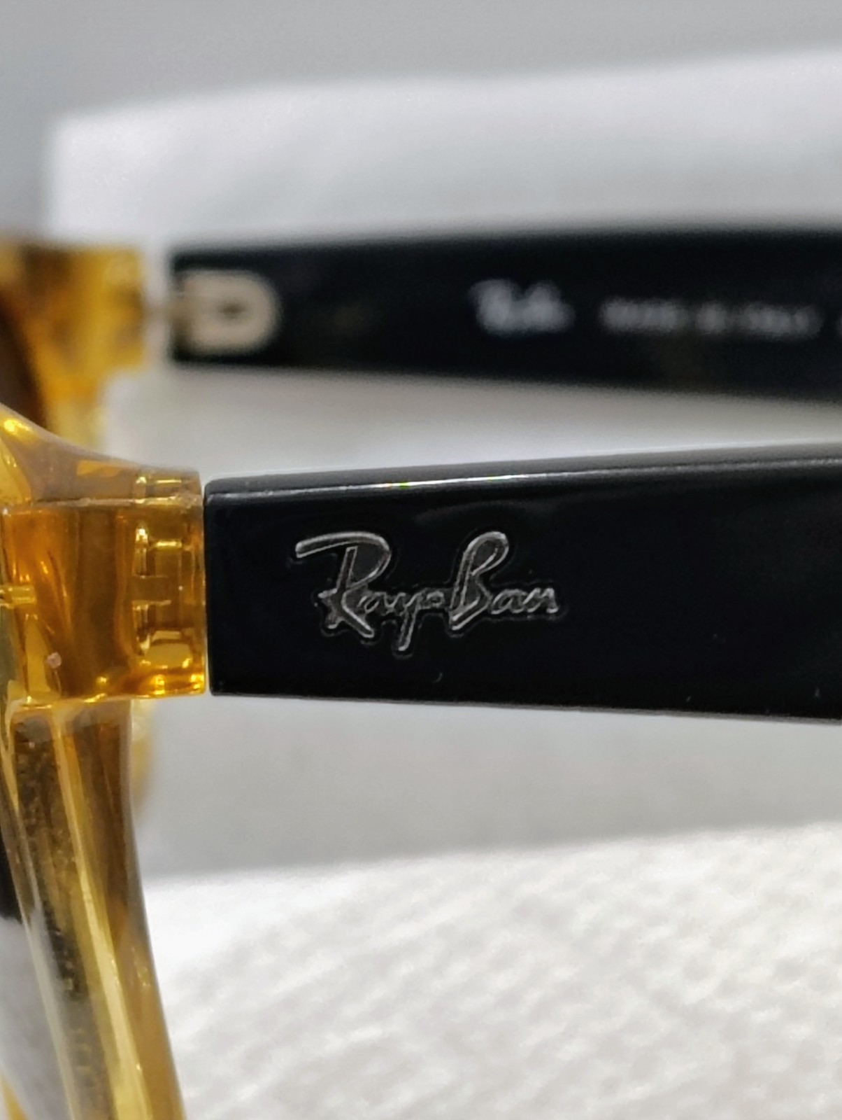 55-18mm RAY BAN RB2132 HONEY BROWN/BLACK BLEND POLARIZED NEW WAYFARER 945/57