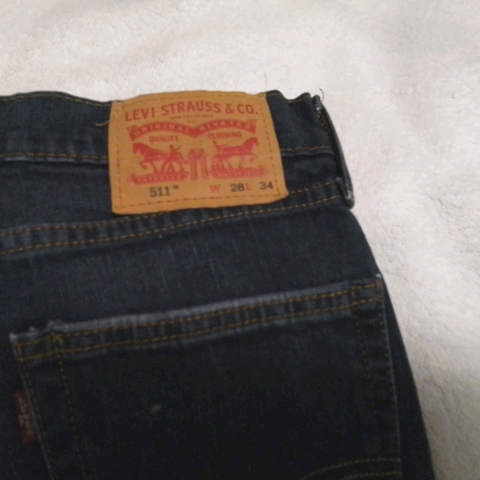 levis 511 28 x32,with error tag 28 x 34.