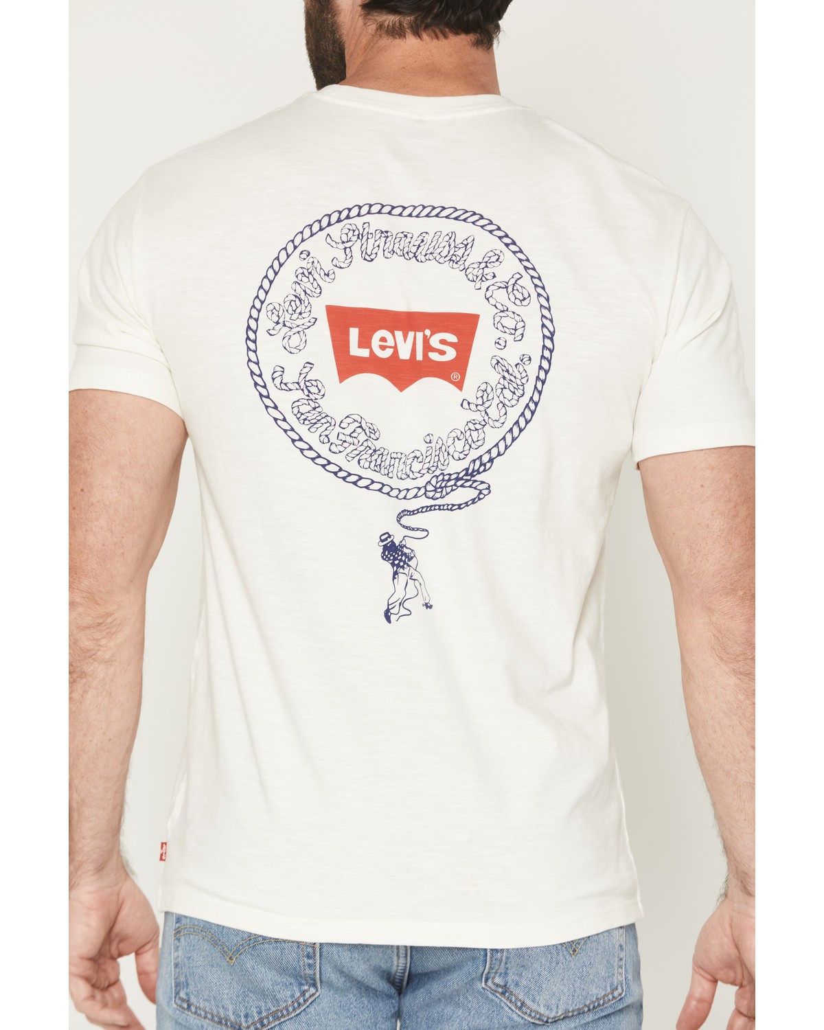 Levi's Men's Lasso Logo Short Sleeve Graphic T-Shirt – 16143-2451