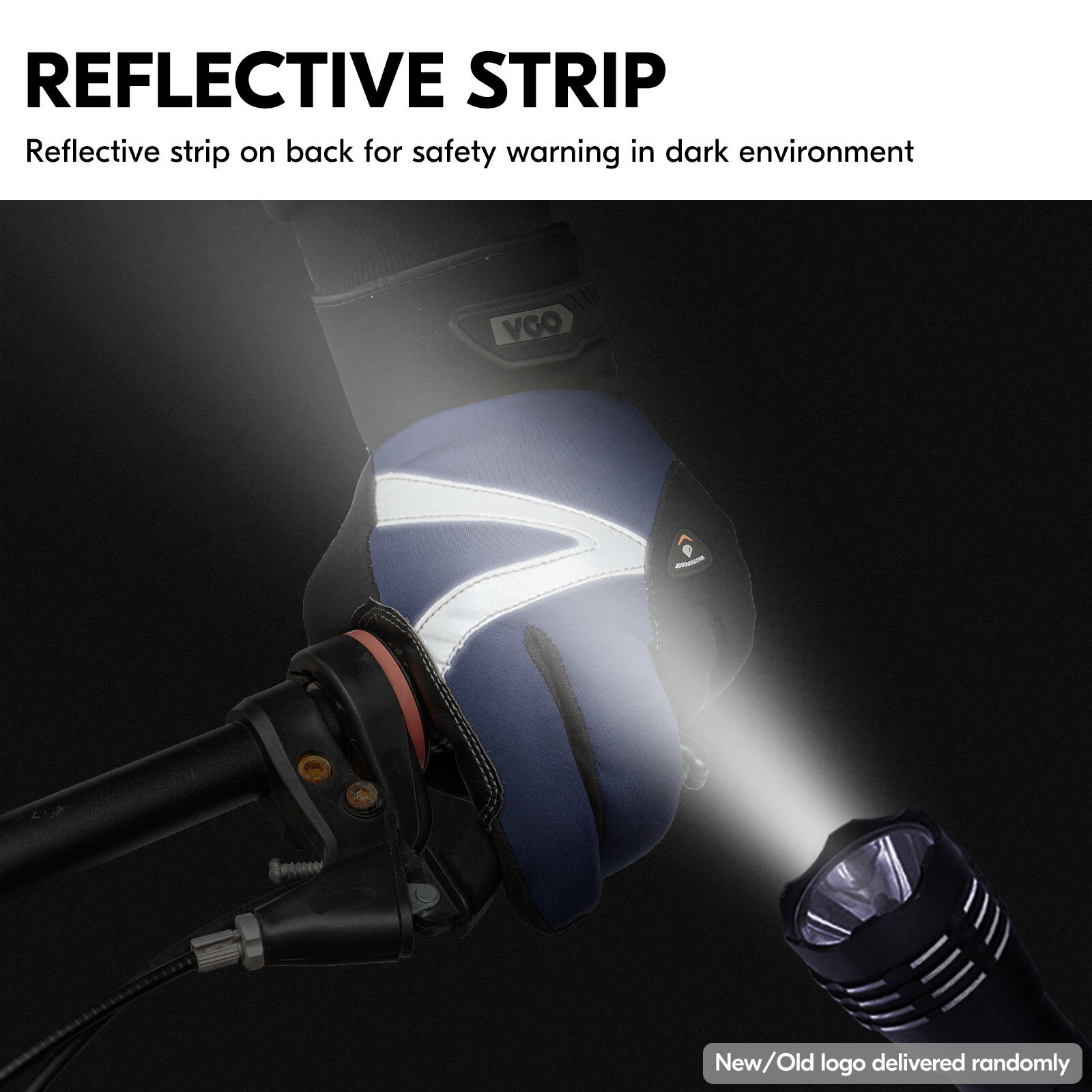 Vgo 1/2Pairs -4℉ Lined Touchscreen Waterproof Winter Work Gloves (SL8777FW-B/-Y)