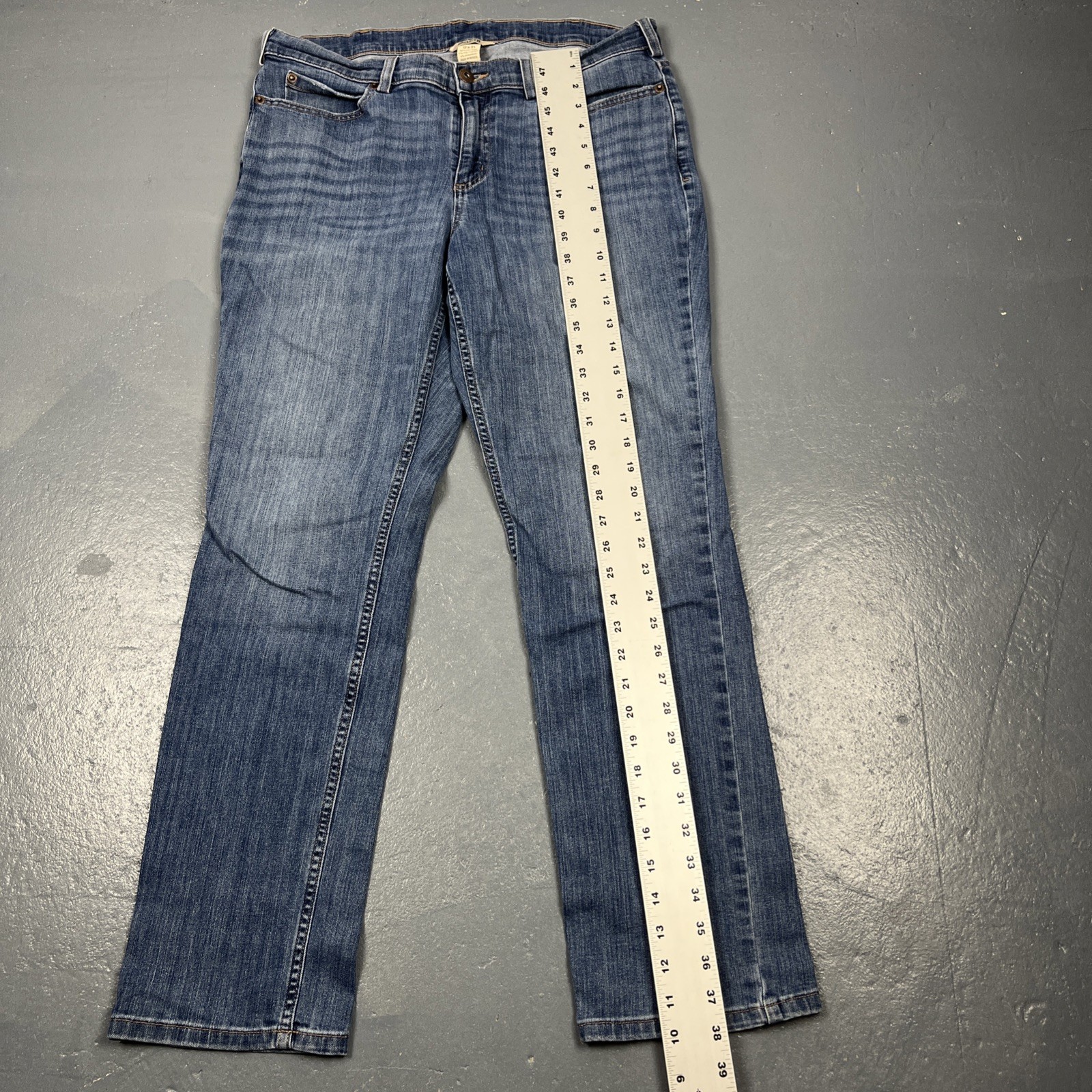 Duluth Trading Co Women’s Jeans Cotton Poly Spandex Blend Sz 12 31” Inseam