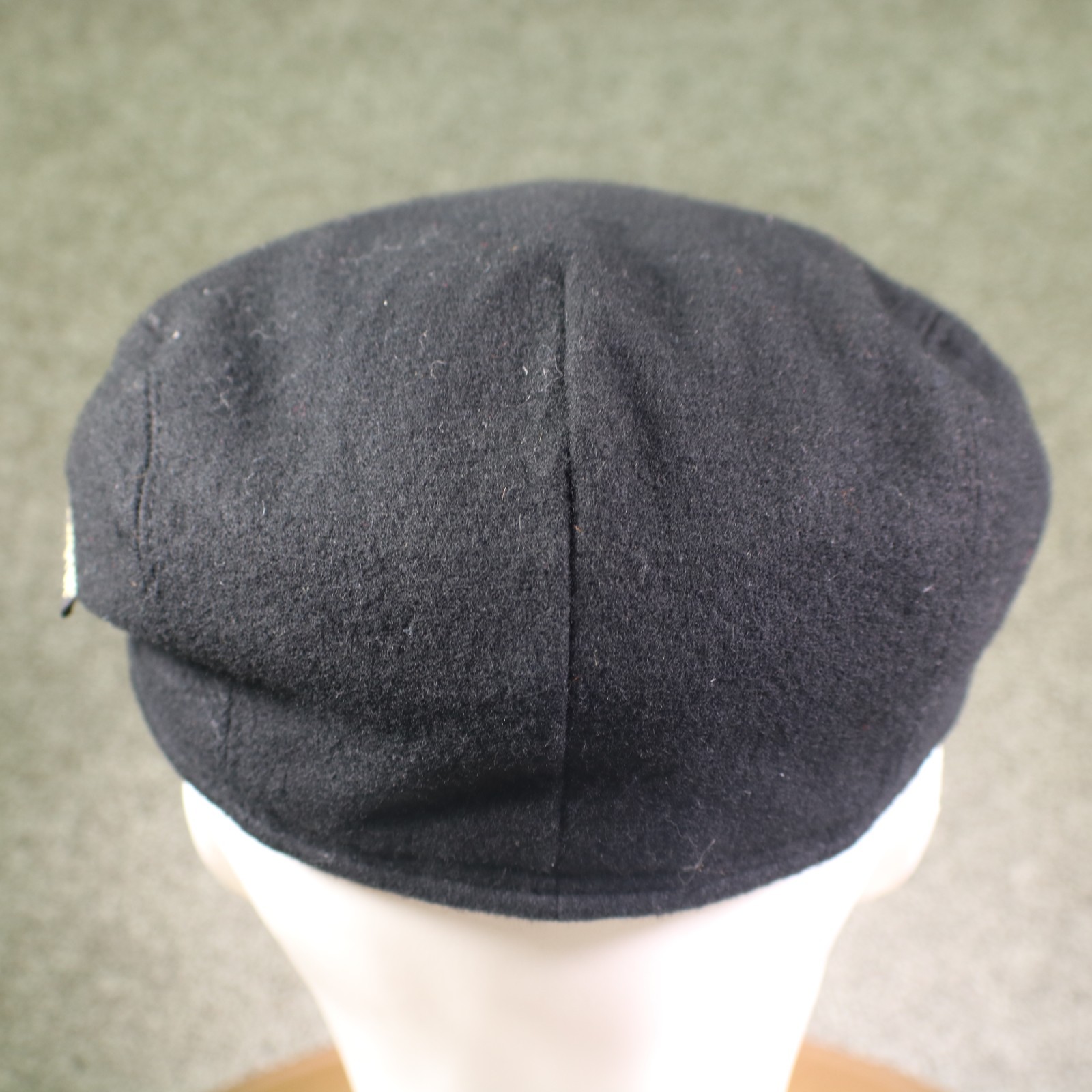 Gottmann Hat Cap Newsboy Ear Flap Mens XL Black Wool Goretex Made In Hungary