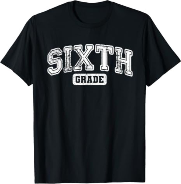 Sixth Grade Teacher First Day of 6th Grade Back to School T-Shirt