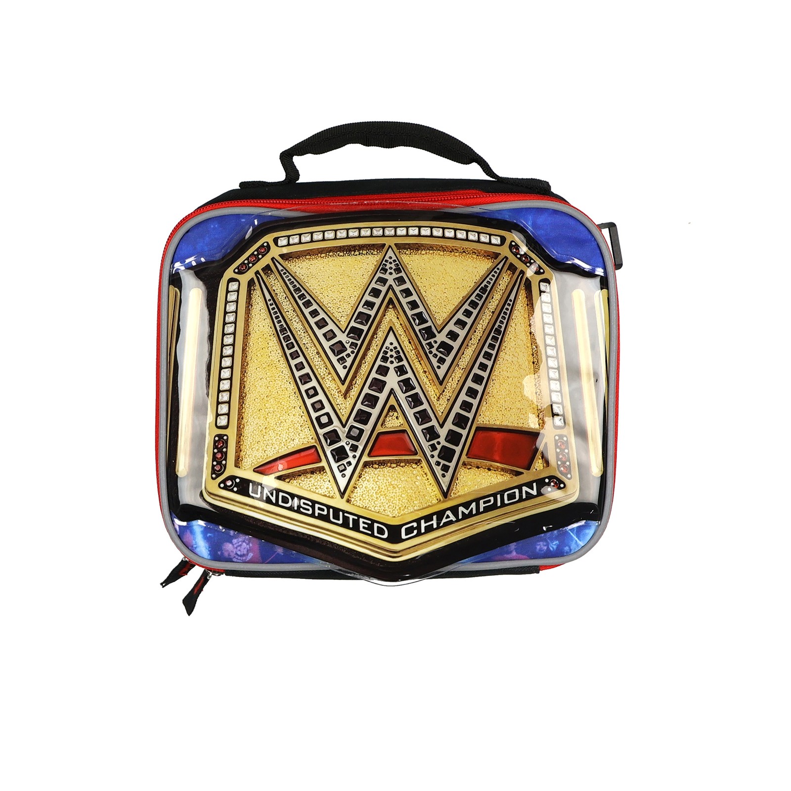 WWE Backpack 5-Piece Set Undisputed Champion 16″ Book Bag with Lunch Box