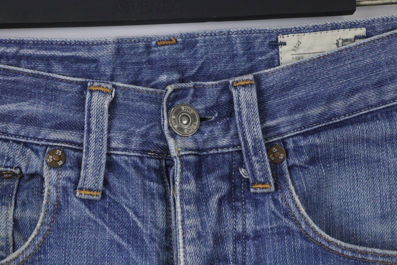 G-STAR RAW 3301 Denim Regular Straight Jeans Size W29 X L32
