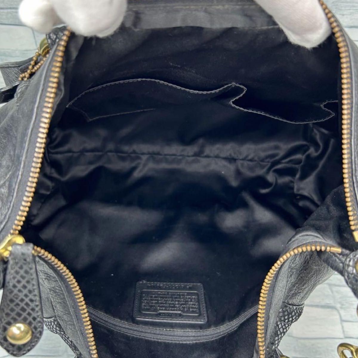 Excellent Condition COACH 3way Shoulder Bag Shoulder Carry One Shoulder F20104 1