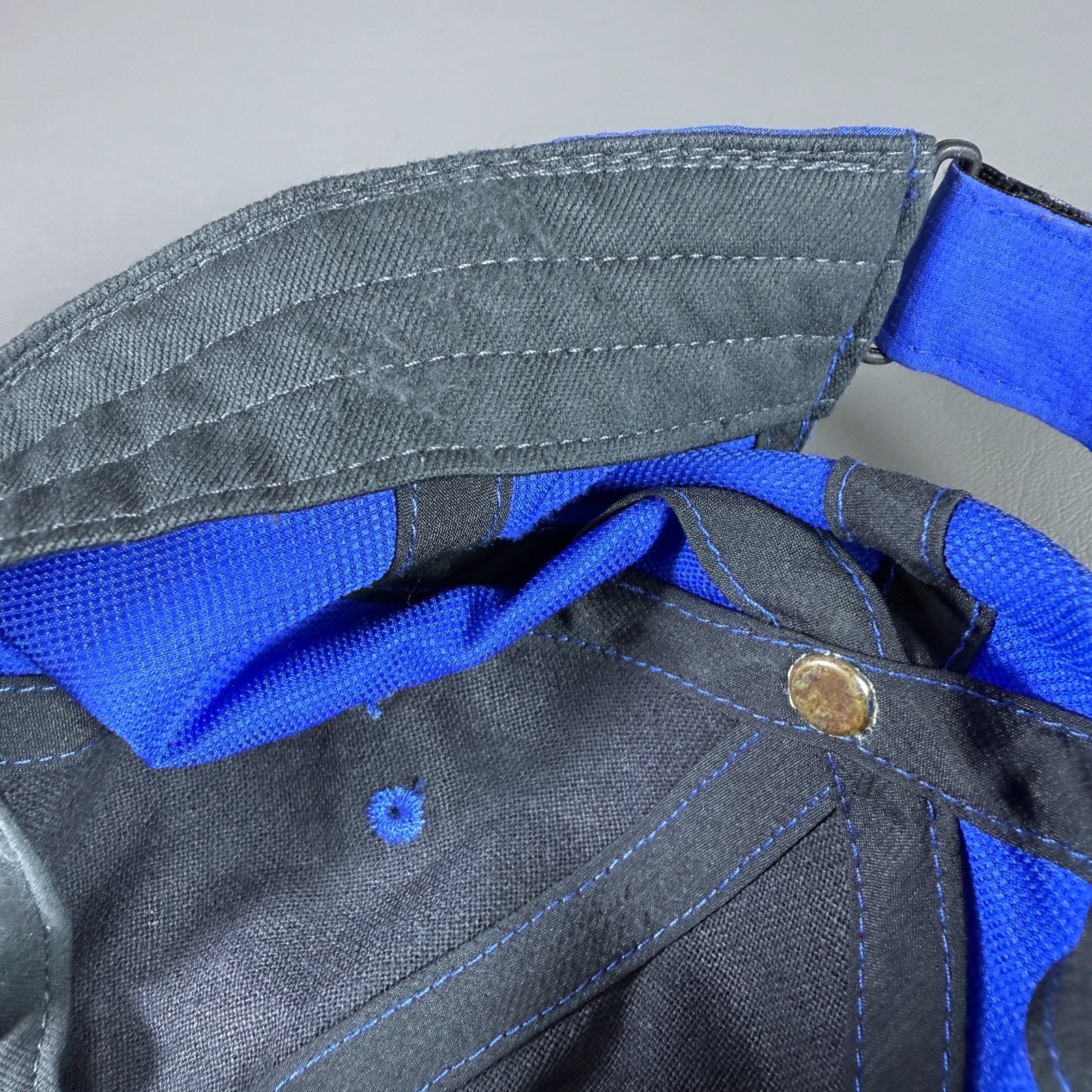 Nike Legacy91 Hat Dri-Fit Blue Hook & Loop Strap Running Golf Tennis Lightweight