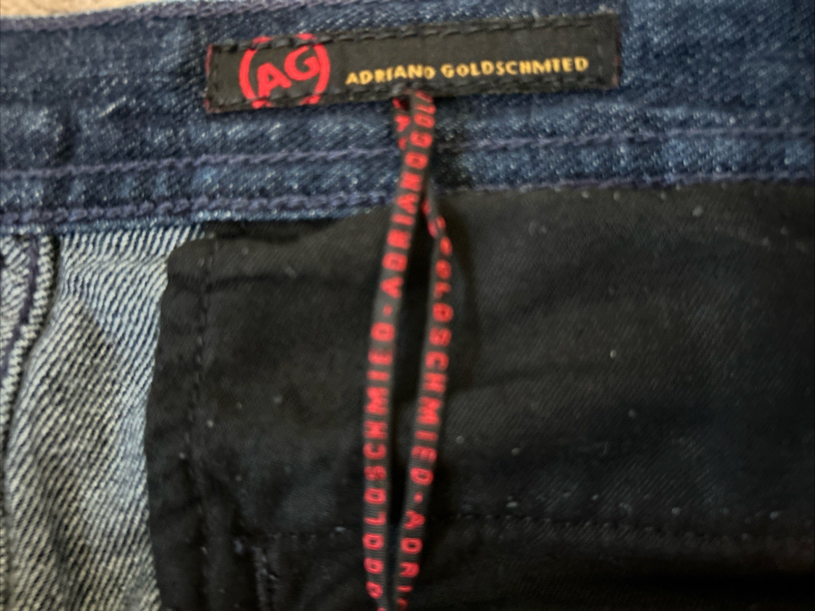 Adriano Goldschmied AG Jeans The Royale Flare Wide Leg Dark Wash Size 31R