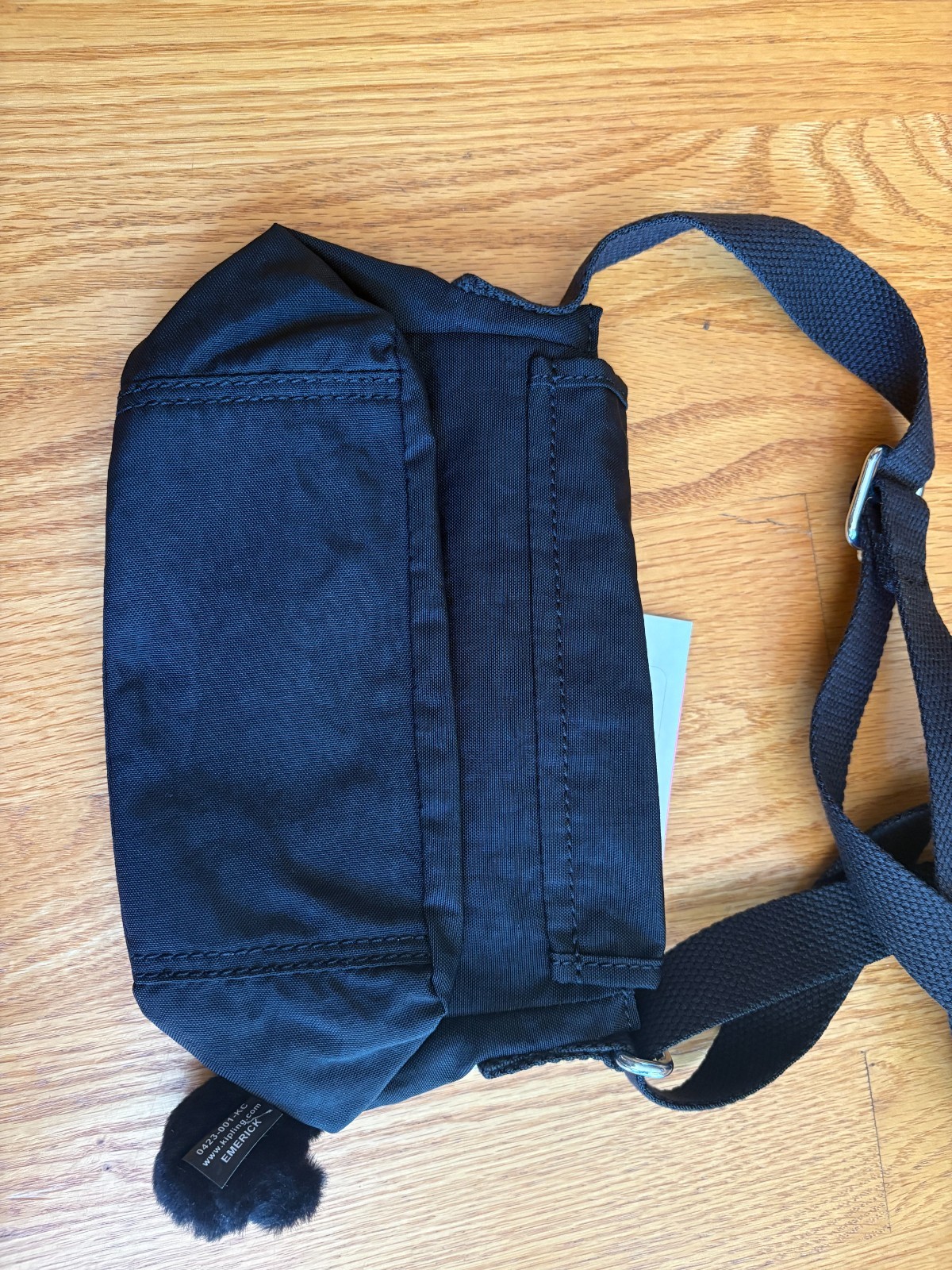 Kipling Mini crossbody bag size 8.5 by 5.5 inches in black