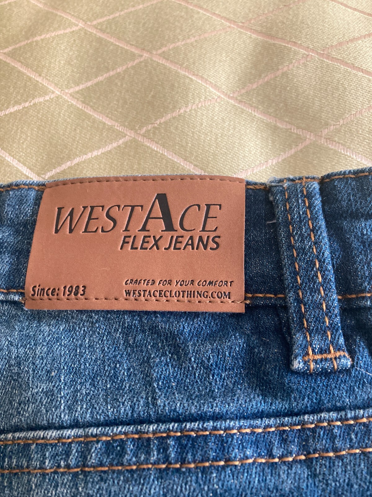 WestAce FLEX JEANS MEN’S BLUE DENIM WEAR SIZE 34/32