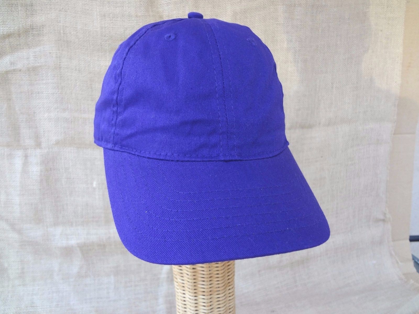 FAHRENHEIT PURPLE Cotton Polo Style Ball Cap Hat~One Size~Curved Bill~NWOT