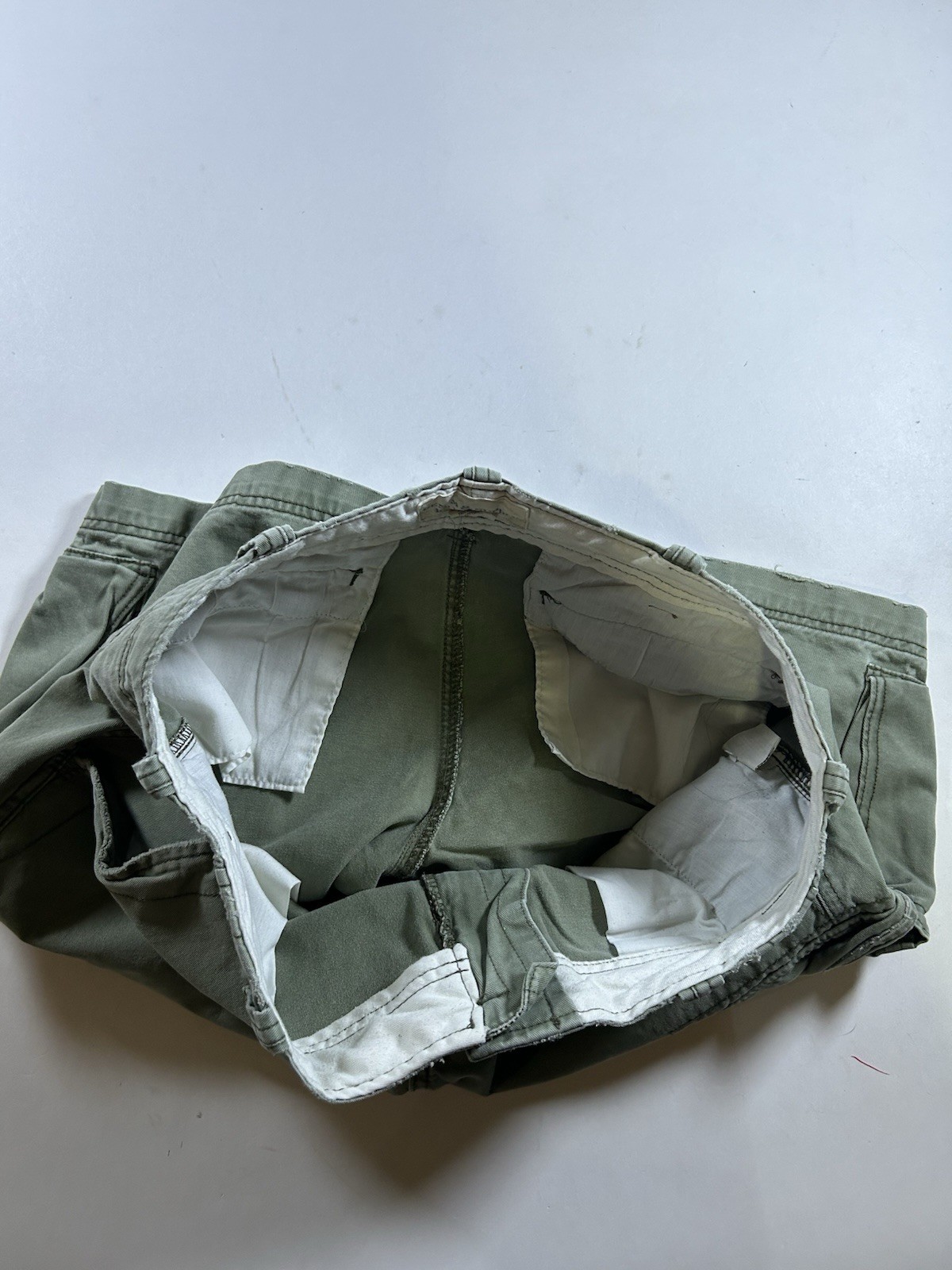 Denim & Supply Ralph Lauren Cargo Shorts Green Tactical Army 34 19.25×22.75 VTG