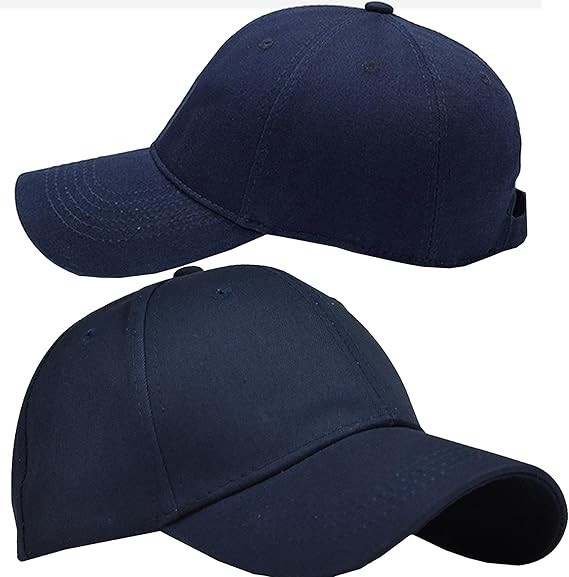 Plain Cotton Polo Style Blank Baseball Cap Solid Washed PC Adjustable Ball Hat
