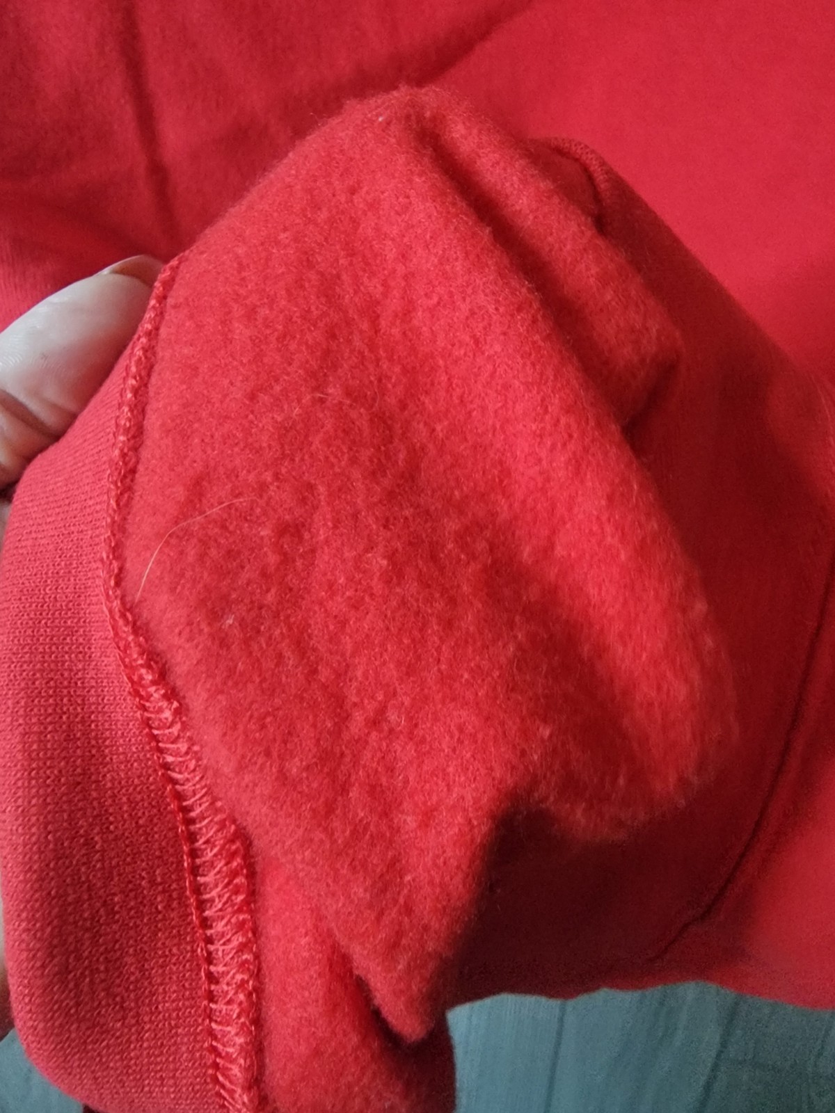 Troye Sivan Womens Red Rhinestone Hoodie Size Small, cotton/poly Blend.