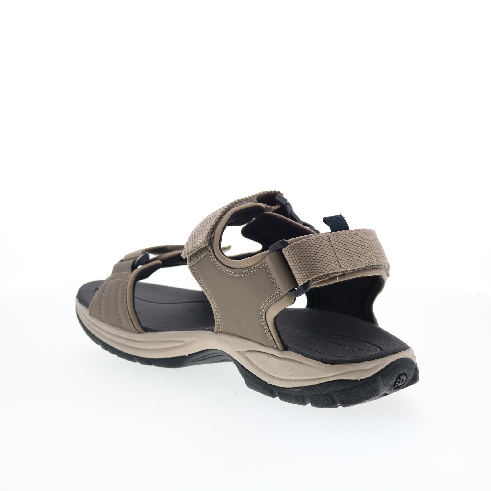 Dunham Nolan Water Friendly Mens Brown Extra Wide 4E Sport Sandals Shoes