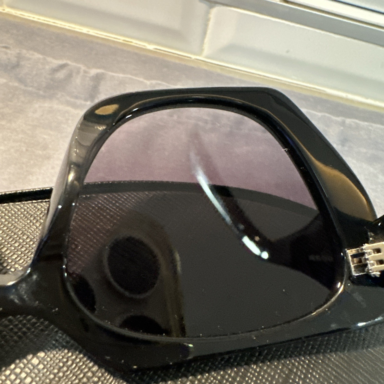 Prada Sunglasses PR15WS BLACK POLARIZED