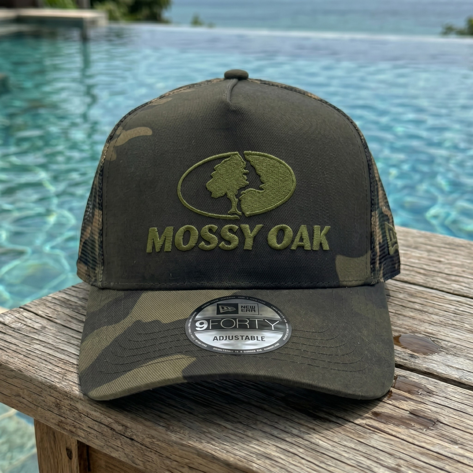 Mossy Oak Camo Hunting Hat Embroidered Adjustable Camouflage Cap