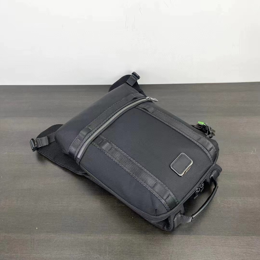 TUMI Alpha Bravo 232742 Black Falcon Tactical Backpack Men Outdoor travel UNUSED