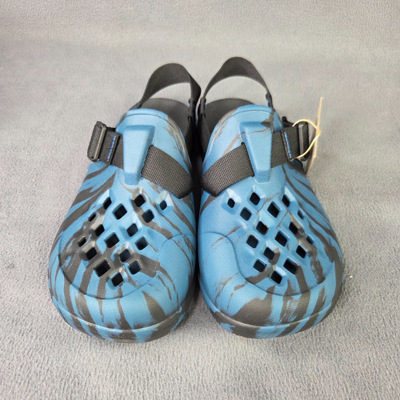Chaco Shoes Mens Size 7 Blue Black Camo Sandals Performance Water Hiking Outdoor