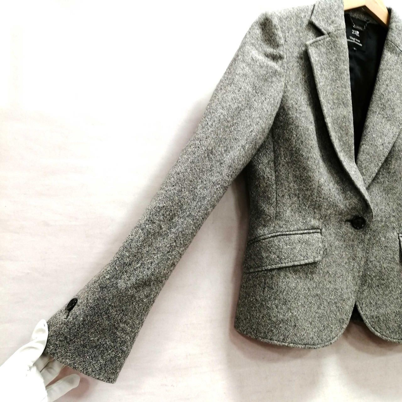 23rd District Wool Blend Jacket Gray Used