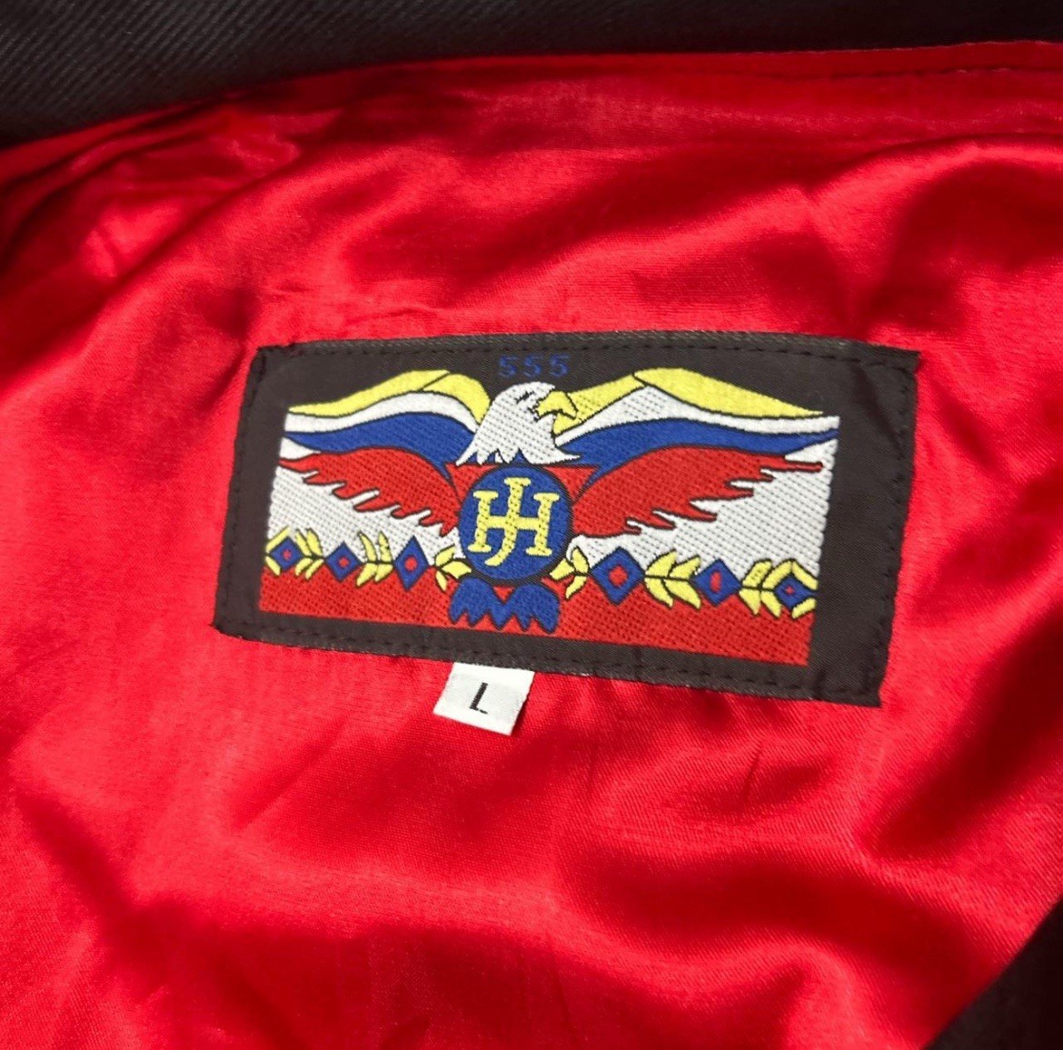 Vintage Looney Tunes Men’s Embroidered Varsity Jacket by Jeff Hamilton