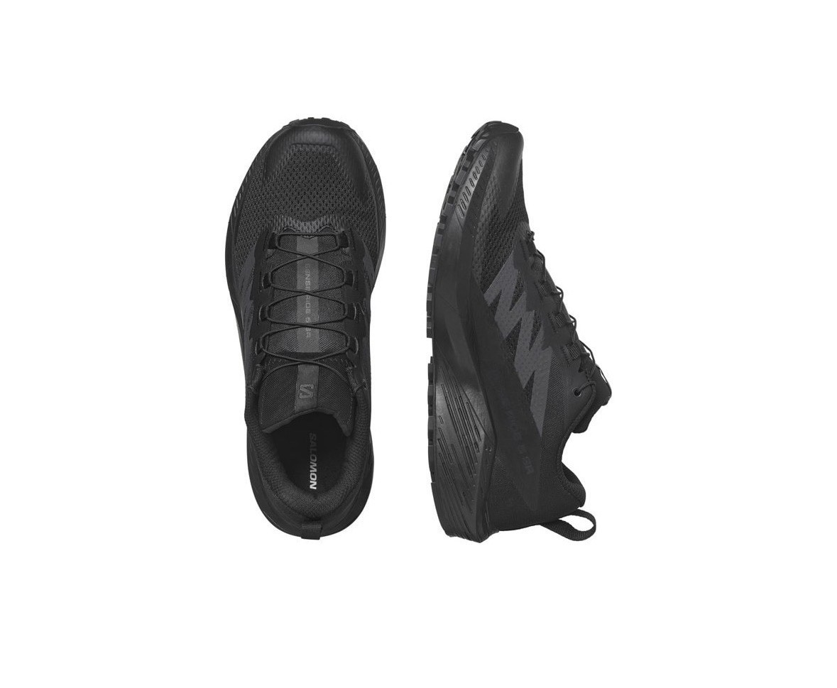 Salomon Sense Ride 5 Trail Running Shoes Black Phantom US11 29.0cm L47377600