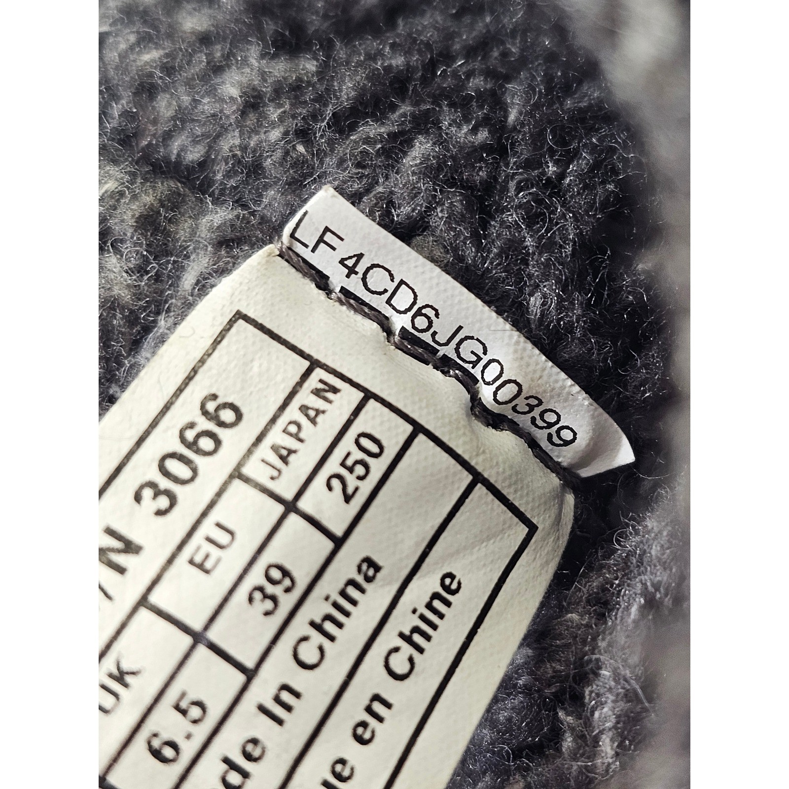 UGG Australia Lattice Cardy Grey Knit Tall Or Fold Down Boots 3066 Womens Size 8