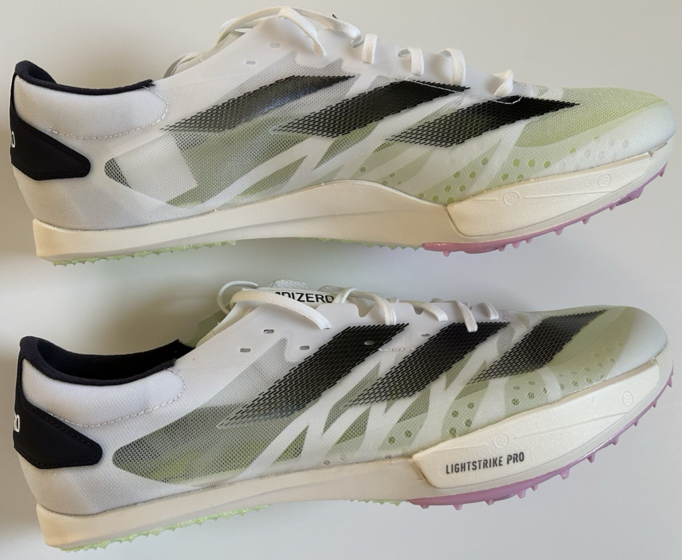 Adidas Adizero Ambition Track & Field Spikes IE5486 w/ Carrying Bag • Men’s 12