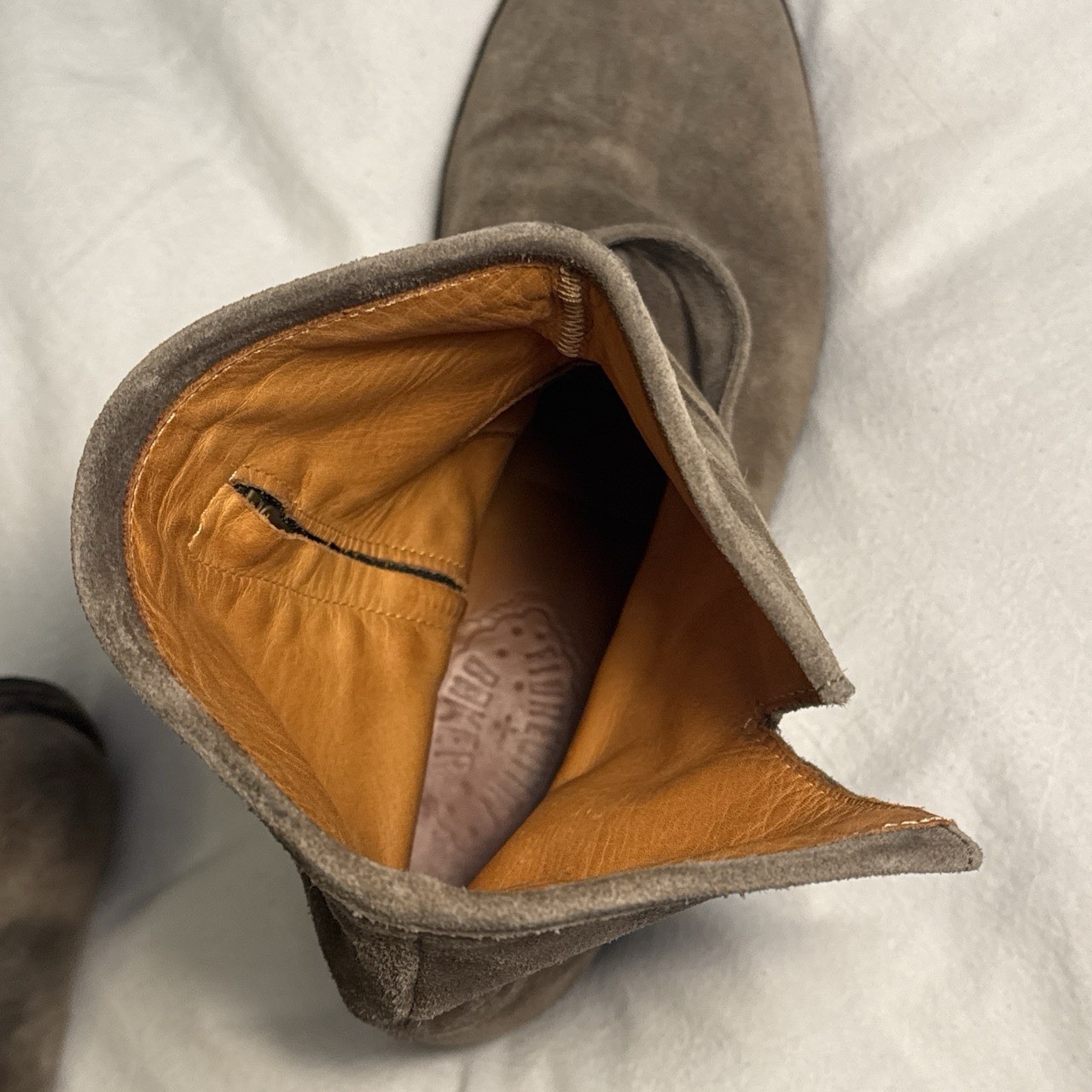 Brown Fiorentini + Baker Suede Ankle Boots Men’s Size 8 1/2