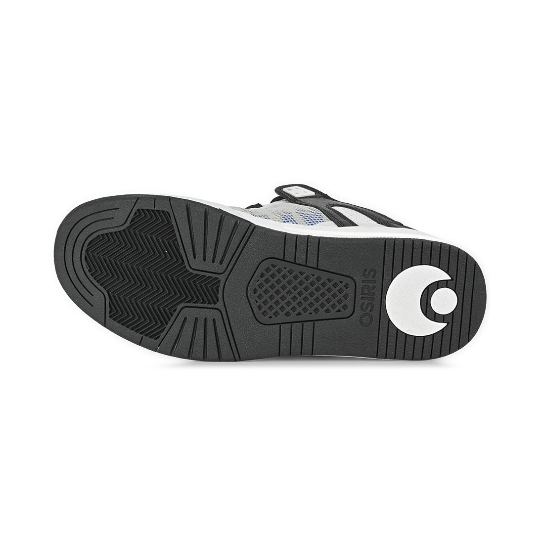 Osiris Pixel Skate Shoes – White/Black/Blue