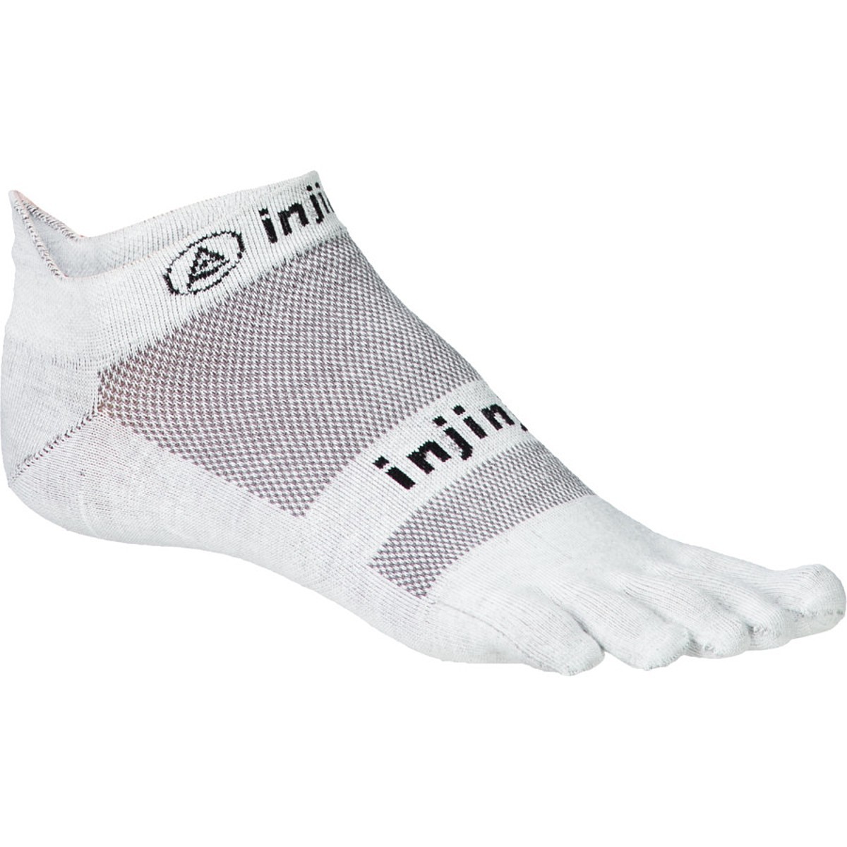Injinji L45838 Mens 1-Pair Run Lightweight Coolmax No-Show Toe Sock Size XL 14+