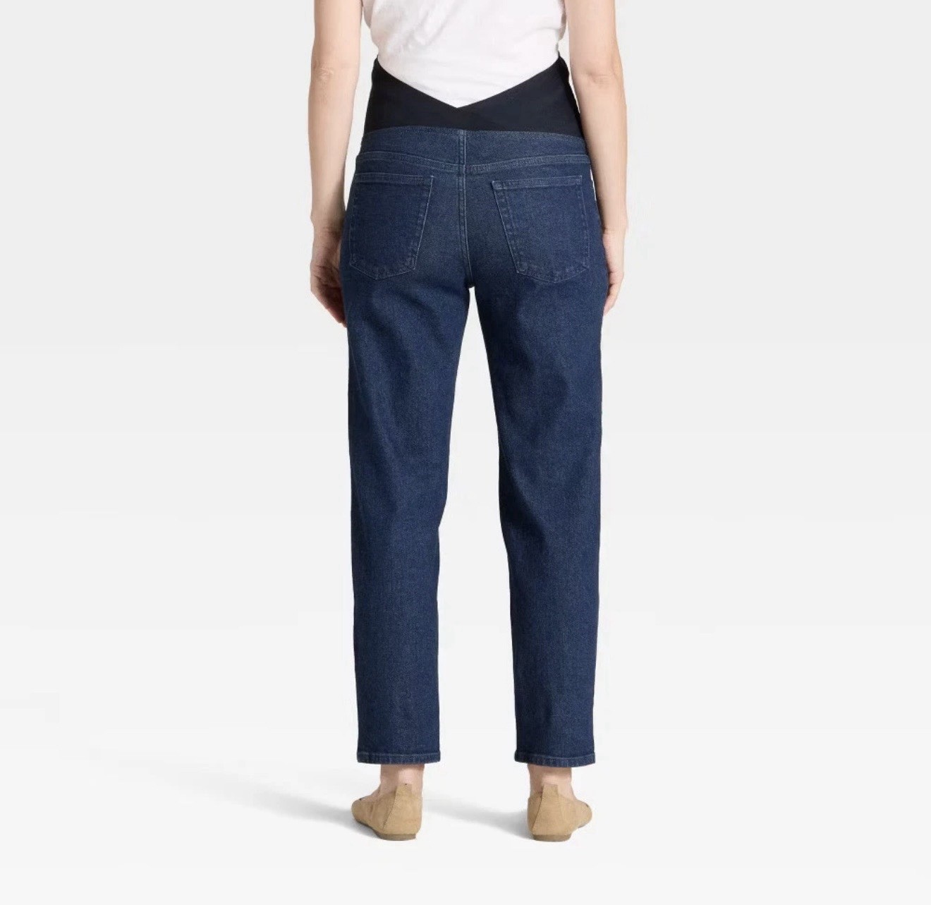Over The Belly 80’s Slim Maternity Jeans – Isabel Maternity by Ingrid Size 6