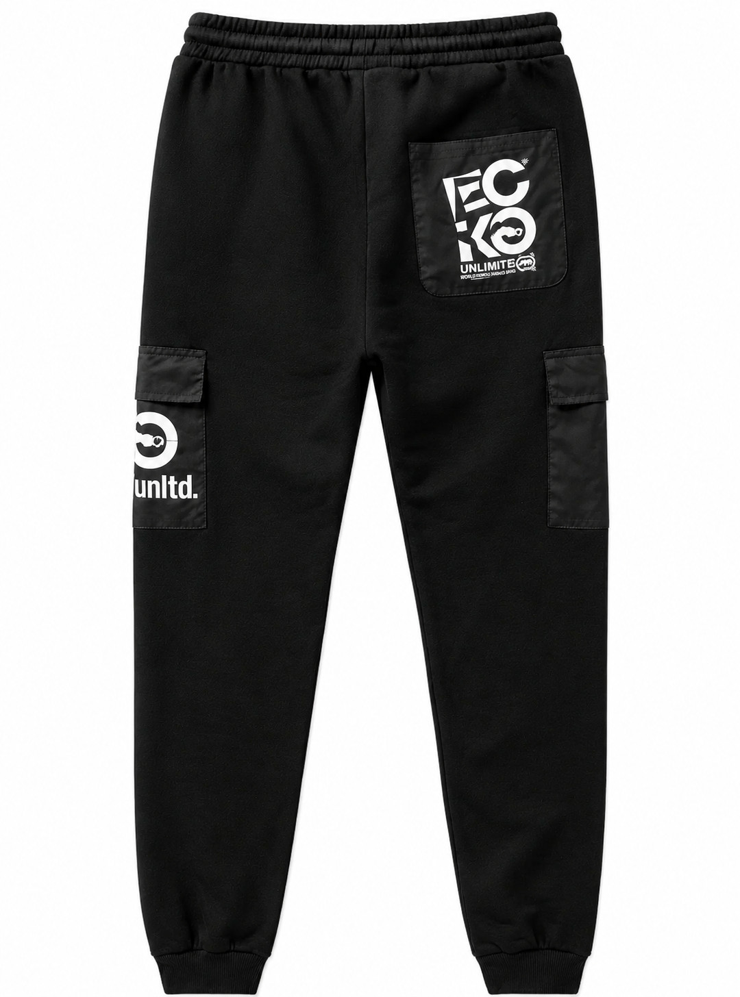 Ecko Unltd. Men’s Cargo Jogger Pant-Black-New with Tag-Size (S-3XL)