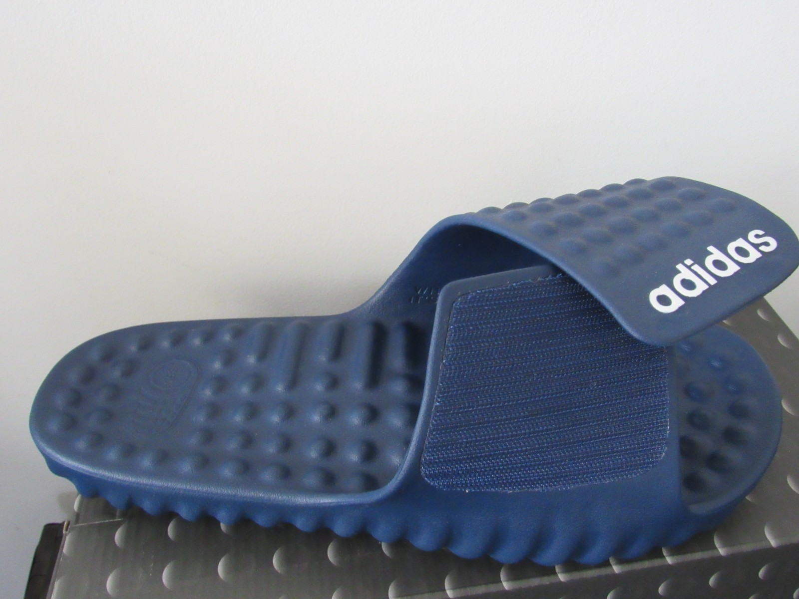 adidas Adissage 360rec Slides Sandals Men’s 9 US Navy Foam Comfy