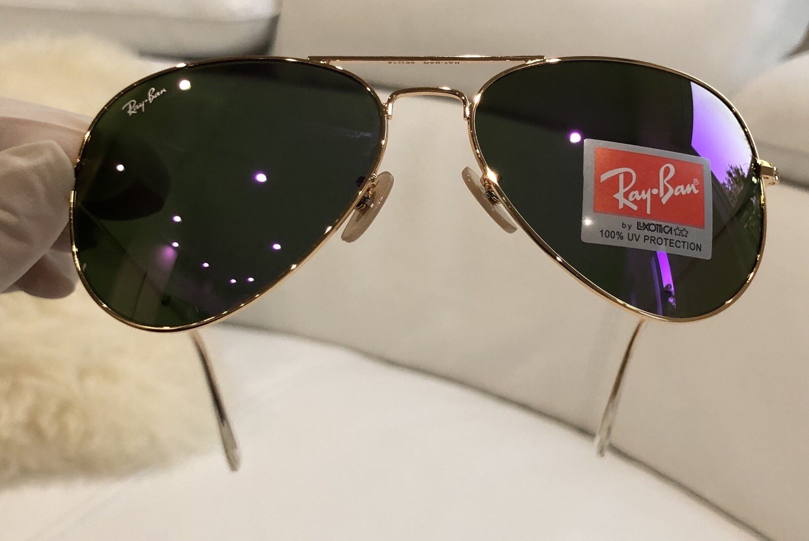 Ray-Ban RayBan RB3025 Women Aviator Sunglasses Mirror Flash Lens 58mm 🇺🇸