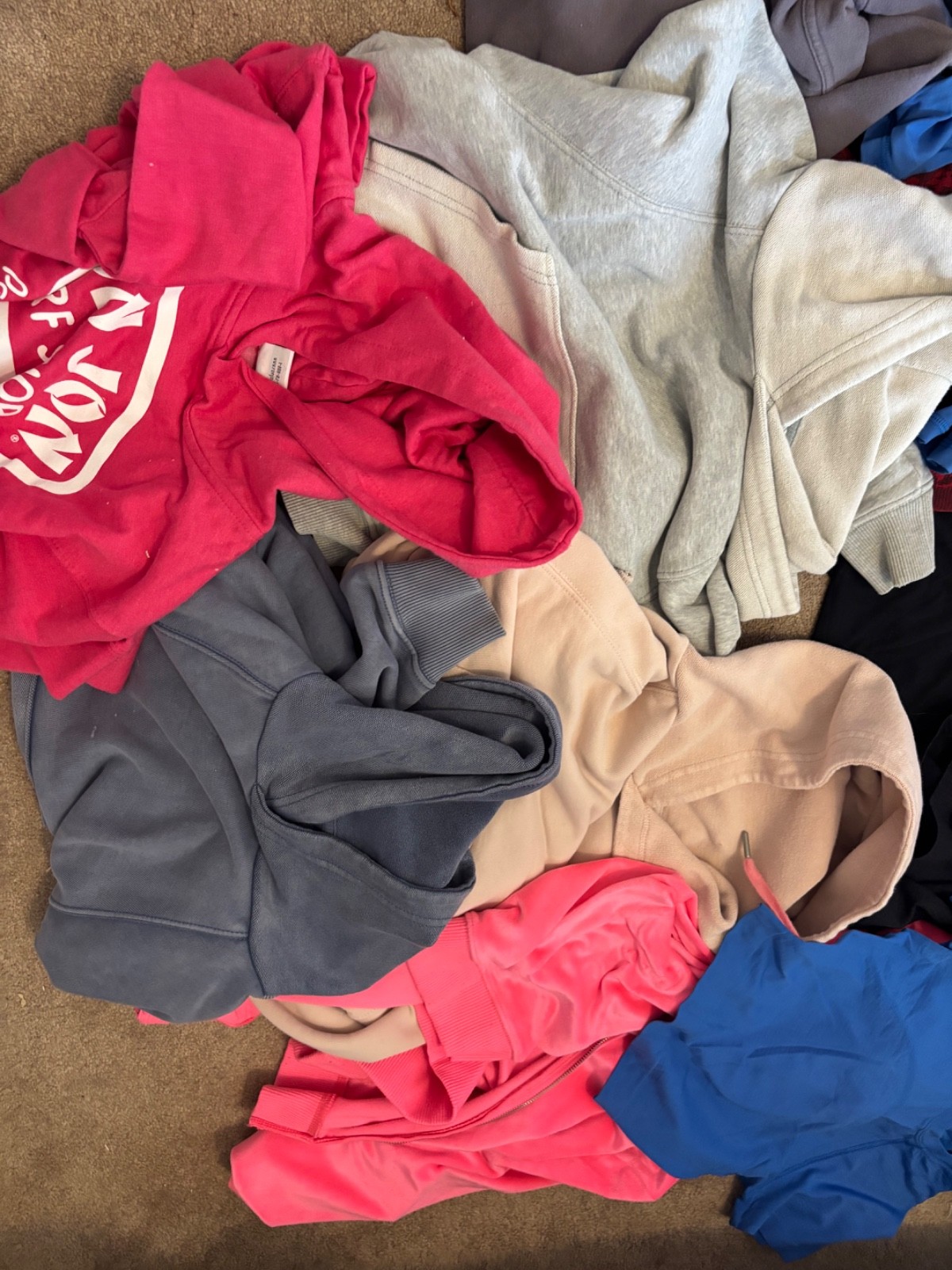 Huge Lululemon,aerie, PacSun, Hollister, Niks Victoria’s Secret garage girls 0,