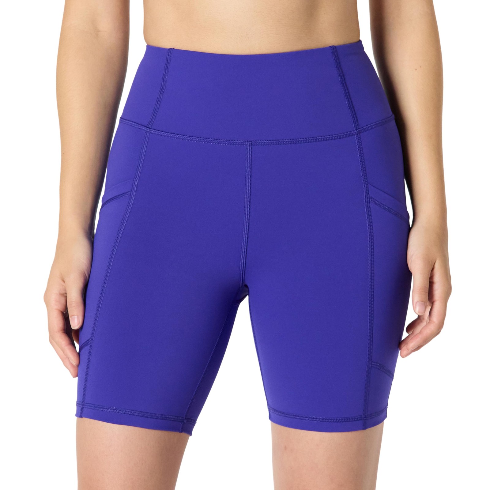Amazon Essentials Women’s Active Total Train High Waist 7″ Medium, Royal Blue