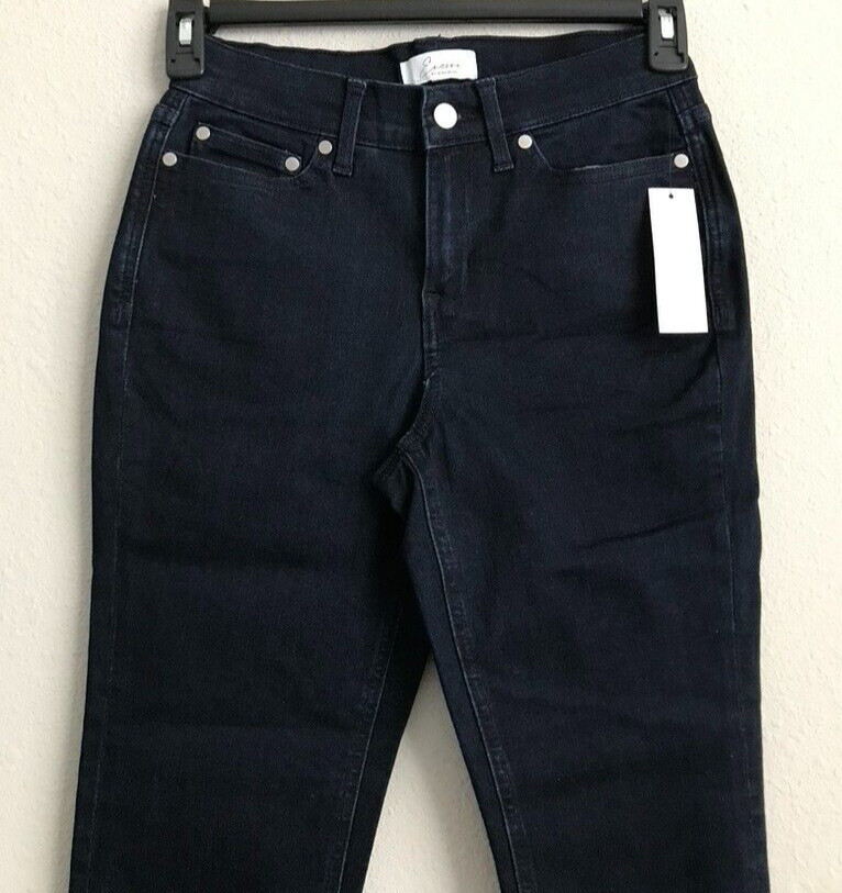 Encore by Idina Menzel Regular Skinny Ankle Jeans – Rinse Wash (Sz 2) a516301