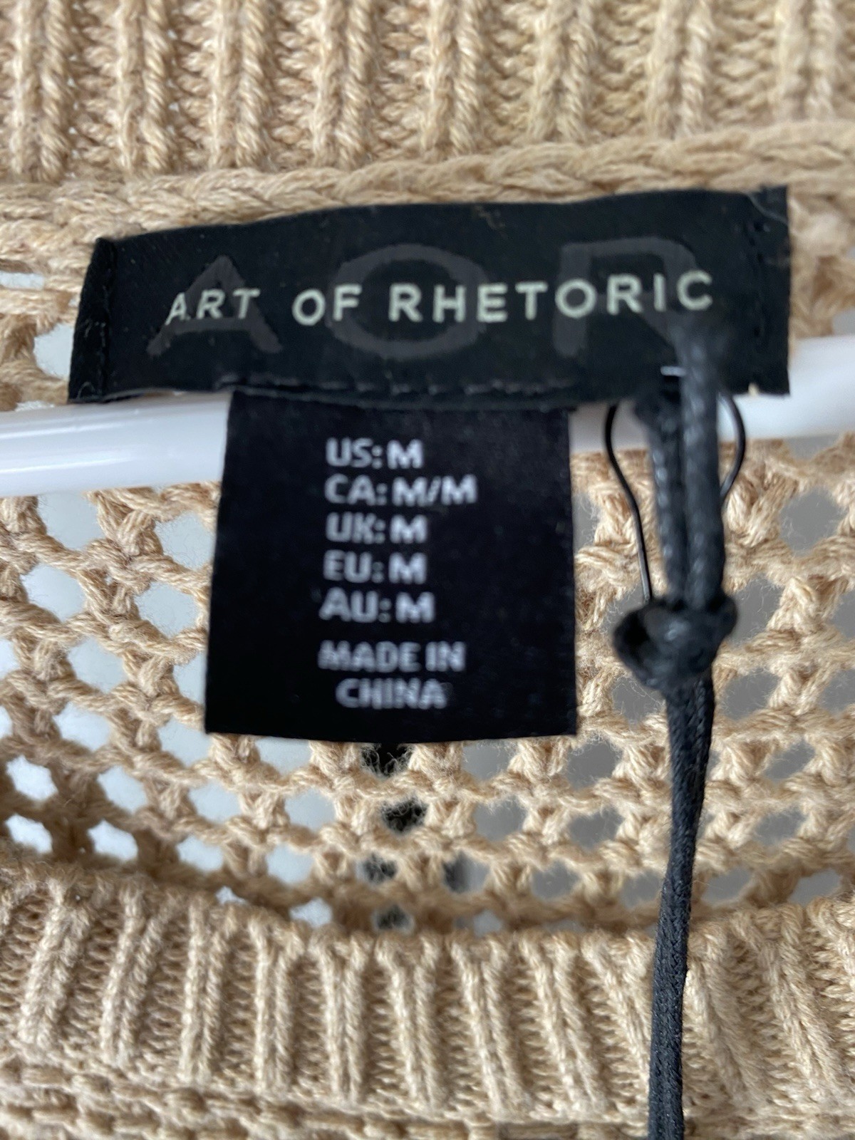 Art Of Rhetoric Men’s Sleeveless Pullover Size Medium