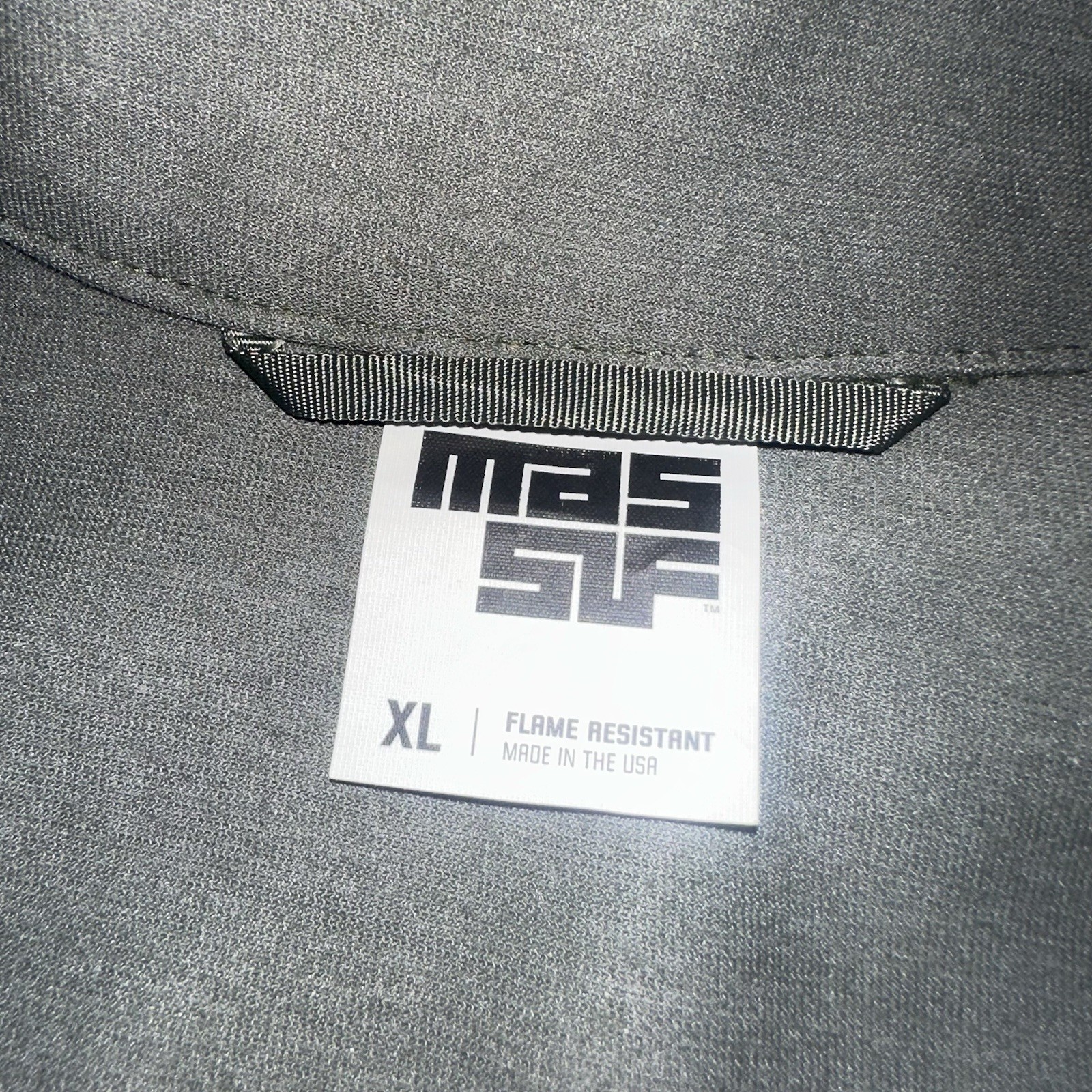 NWT MASSIF Mens XL Lightweight Tactical Jacket Green FR Flame Resistant Military