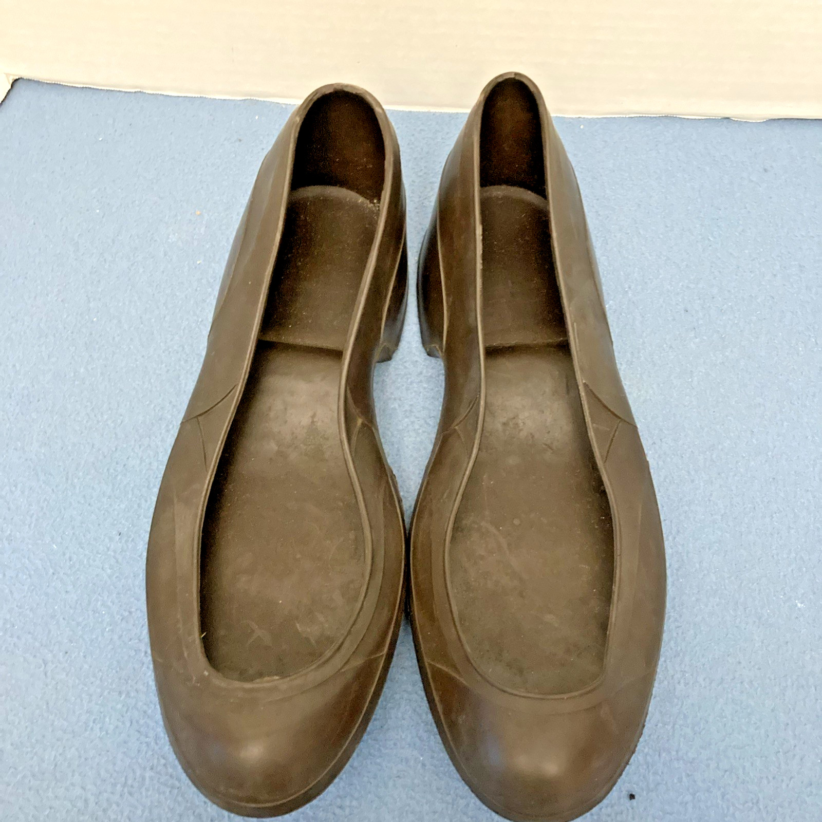 Vintage Tingley Women’s Brown Rubber Low Overshoes USA – Size Large